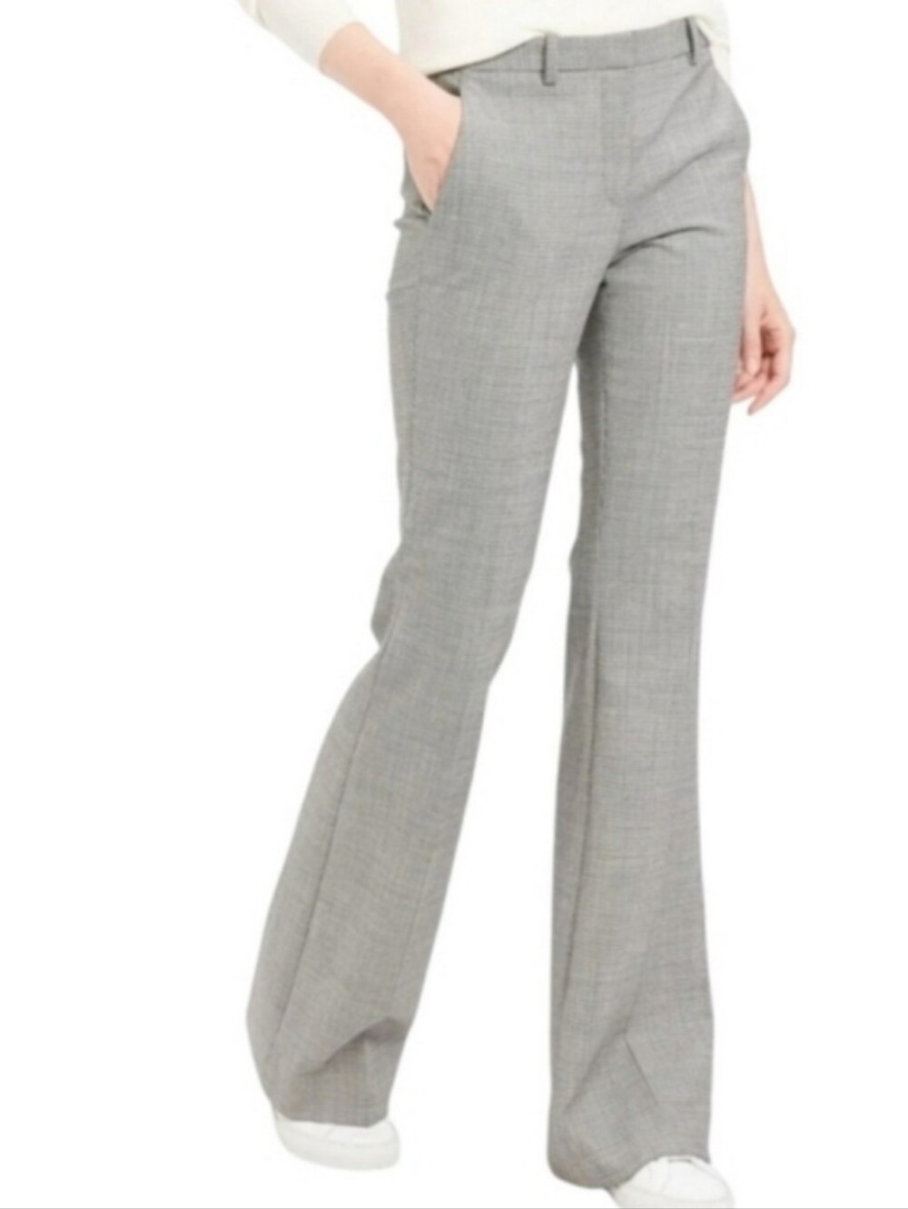 Theory wool blend flare leg dress pants Size 10